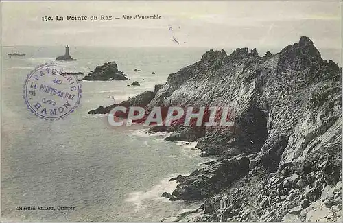 Ansichtskarte AK La Pointe du Raz Vue d'Ensemble