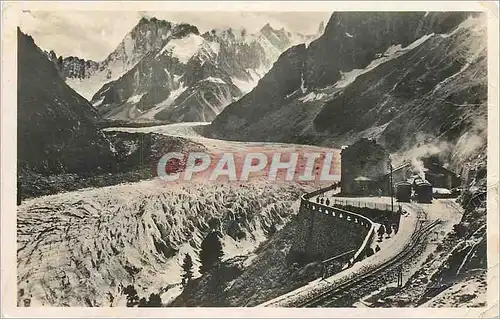 Cartes postales Chamonix Train