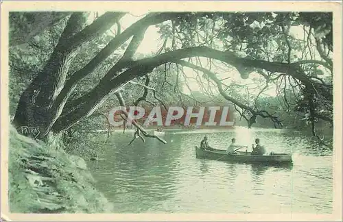 Ansichtskarte AK Les Jolis Coins de Paris Lac du Bois de Boulogne Une partie de Canotage