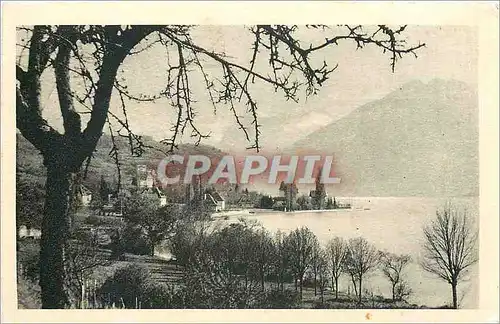 Cartes postales Lac d'Annecy La Pointe de Menthon