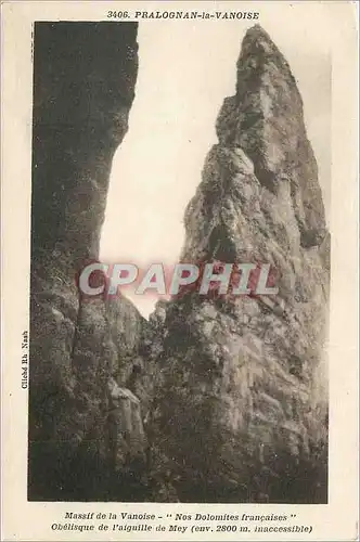 Cartes postales Pralognan la Vanoise Massif de la Vanoise