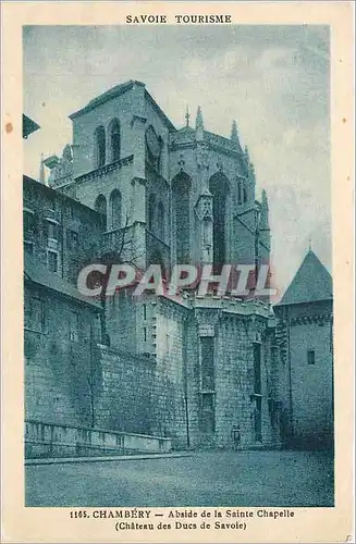 Ansichtskarte AK Chambery Abside de la Sainte Chapelle