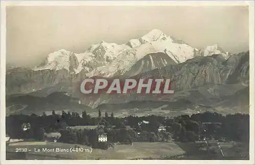 Cartes postales Le Mont Blanc