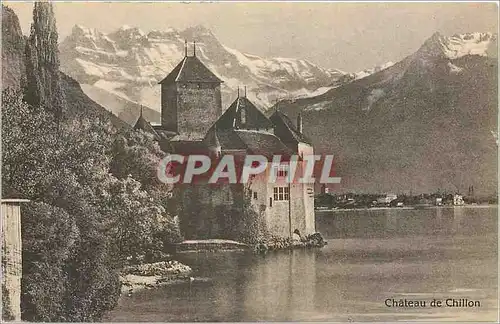 Cartes postales Chateau de Chillon