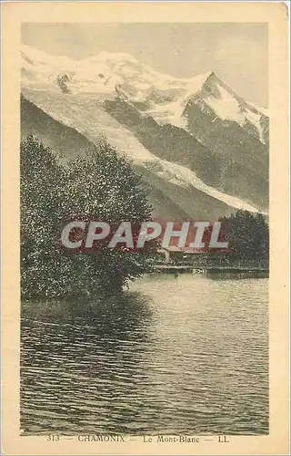 Cartes postales Chamonix Le Mont Blanc