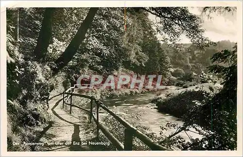 Cartes postales Der Pionierweg am Ufer der Enz bei Neuenburg