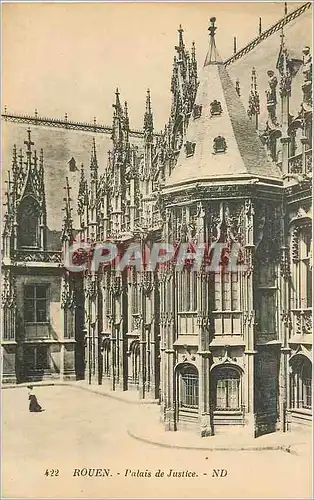 Cartes postales Rouen Palais de Justice