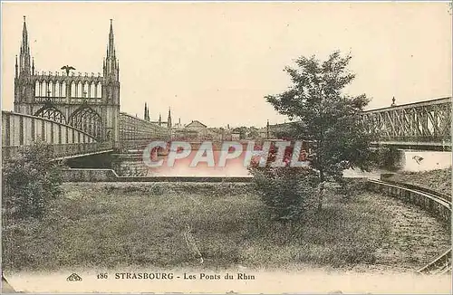 Cartes postales Strasbourg Les Ponts du Rhin