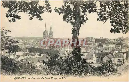 Cartes postales Quimper Vue prise du Mont Frugy