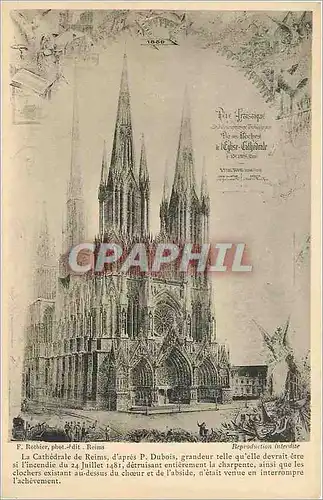 Cartes postales La Cathedrale de Reims