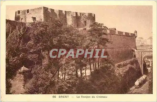 Cartes postales Brest Le Donjon du Chateau