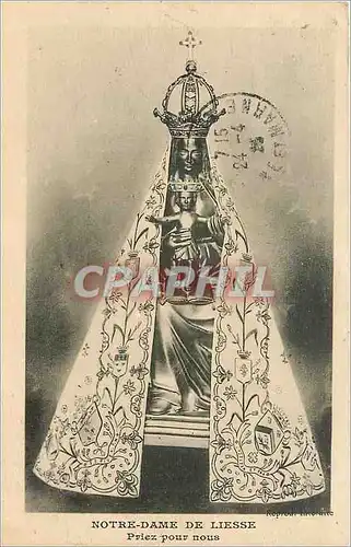 Cartes postales Notre Dame de Liesse Priez pour nous