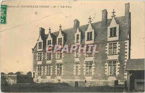 Cartes postales Chateau de Plesses Lez Tours