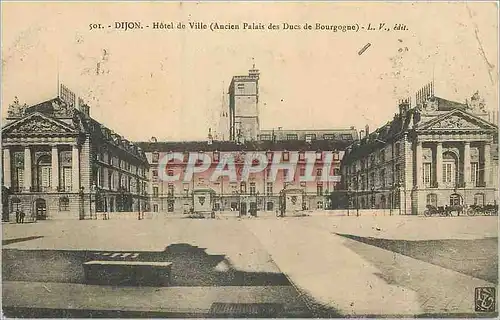 Cartes postales Dijon Hotel de Ville Ancien Palais des Ducs de Bourgogne