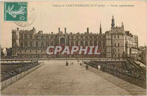 Cartes postales Chateau de Saint Germain Facade septintrionale