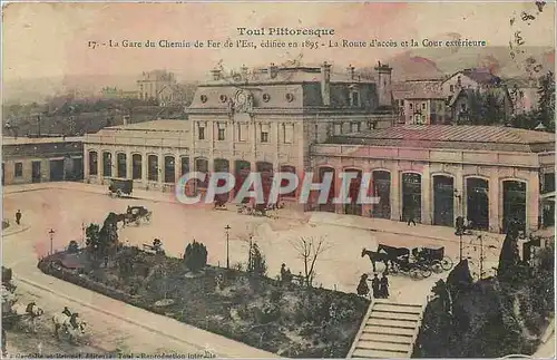 Cartes postales Toul Pittoresque La Gare du Chemin de Fer de l'Est