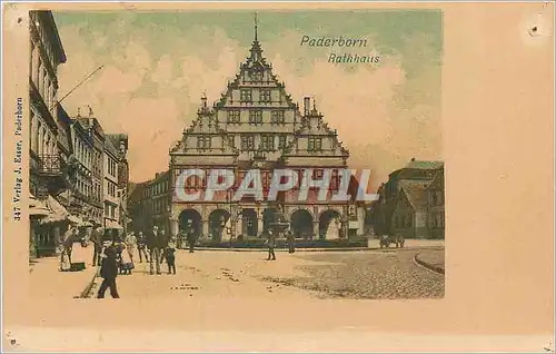 Cartes postales Paderborn Rathhaus