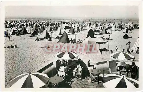 Moderne Karte Le Touquet Paris Plage Vue generale de la Plage