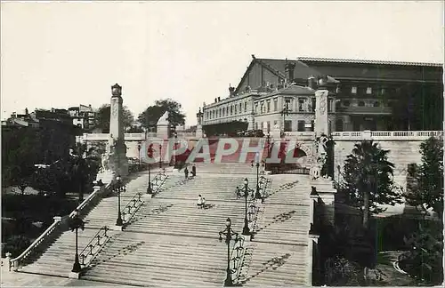 Cartes postales moderne Marseille Escalier Monumental de la Gare St Charles