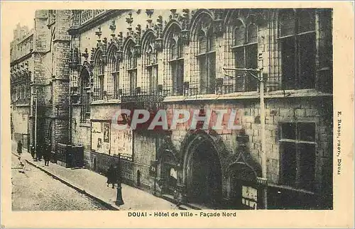 Ansichtskarte AK Douai Hotel de Ville Facade Nord