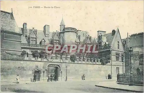 Cartes postales Paris Musee de Cluny