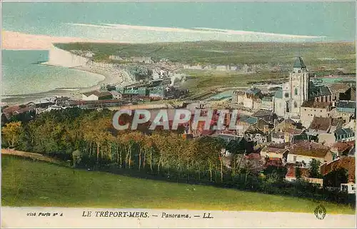 Cartes postales Le Treport Mers Panorama