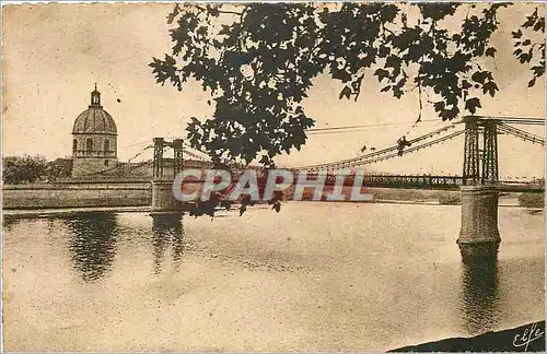 Cartes postales Toulouse Le Nouveau Pont St Pierre et le Dome de la Grave
