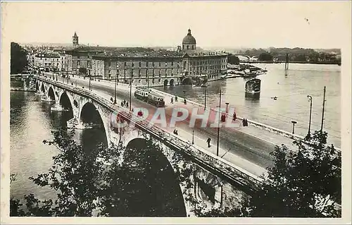 Ansichtskarte AK Toulouse Vue plongeante sur le Pont Neuf et l'Hotel Dieu