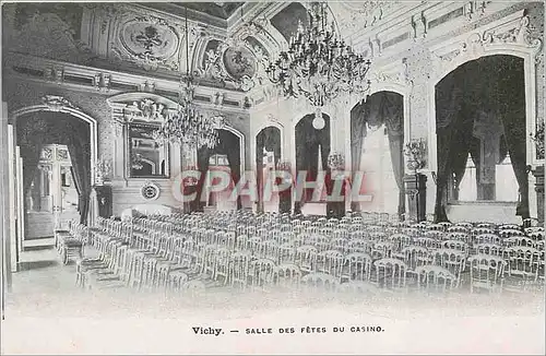 Ansichtskarte AK Vichy Salle des Fetes du Casino