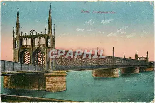 Cartes postales Kehl Eisenbahnrucke