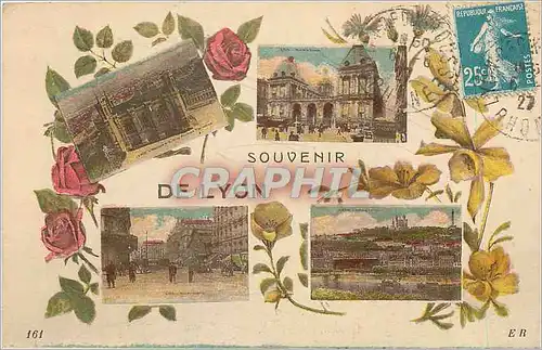 Cartes postales Souvenir de Lyon