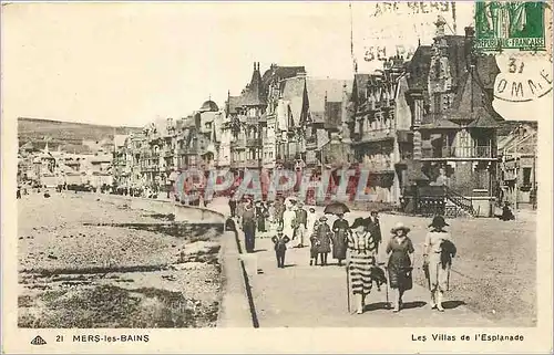 Cartes postales Mers les Bains Les Villas de l'Esplanade