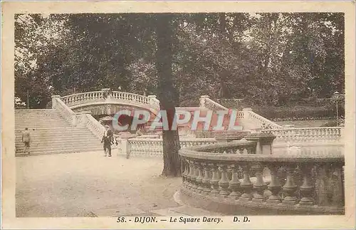 Ansichtskarte AK Dijon Le Square Darcy