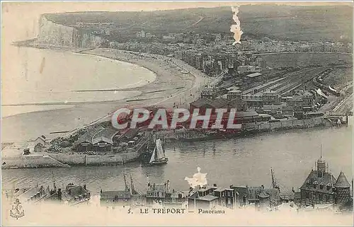 Cartes postales Le Treport Panorama