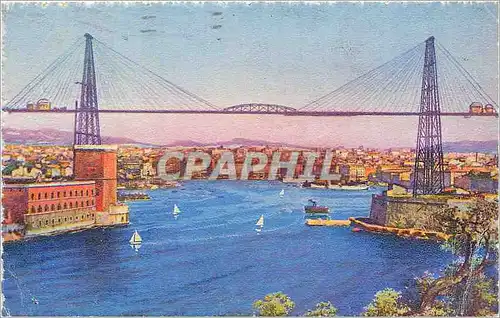 Cartes postales Marseille Le Pont Transbordeur