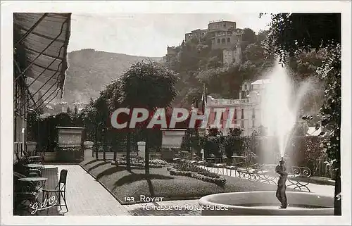 Cartes postales Royat Terrasse du Royat Palace