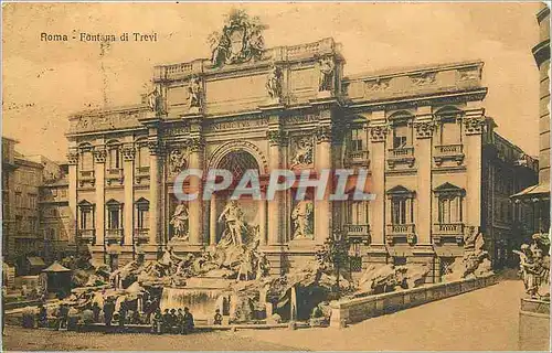 Cartes postales Roma Fontana di Trevi