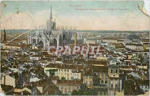 Cartes postales Milano Panorama dal Campanile Chiesa di San Carlo