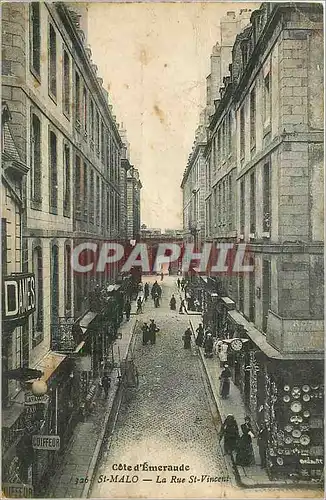 Cartes postales St Malo La Rue St Vincent