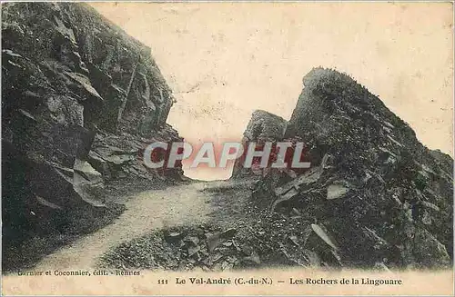 Cartes postales Le Val Andre C du N Les Rochers de la Lingouare