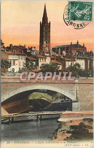 Cartes postales Toulouse L'Eglise Notre Dame