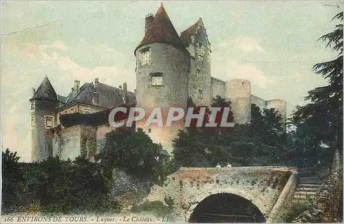 Ansichtskarte AK Environs de Tours Luynes Le Chateau