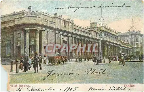 Cartes postales Bank of England London