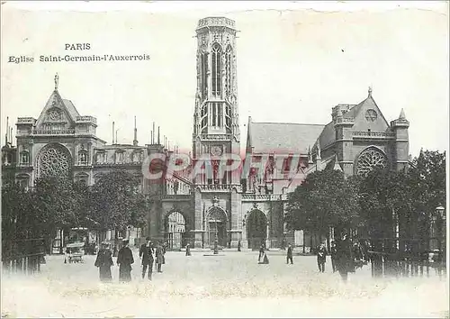 Cartes postales Paris Eglise Saint Germain l'Auxerrois