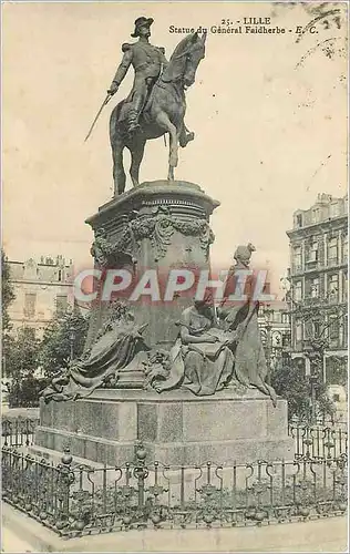 Ansichtskarte AK Lille Statue du General Faidherbe