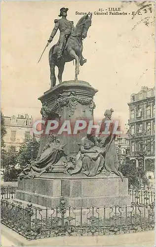 Cartes postales Lille Statue du General Faidherbe