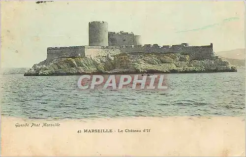 Cartes postales Marseille Le Chateau d'If