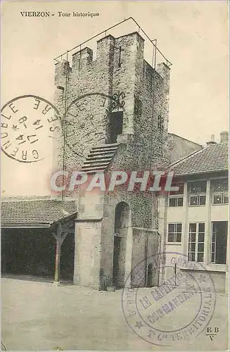 Cartes postales Vierzon Tour historique