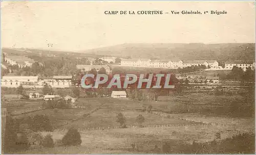 Cartes postales Camp de la Courtine Vue Generale Militaria