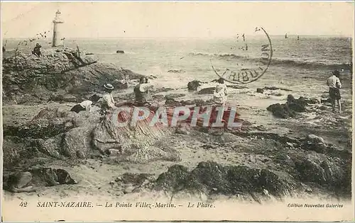 Cartes postales Saint Nazaire La Pointe Villez Martin Le Phare